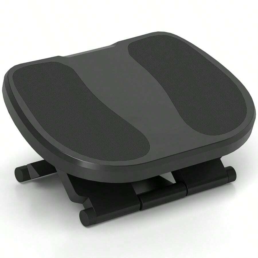 0-30° Three-Height Under-Desk Support Footrest - Grey - A - View 1