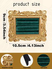 1pc European Vintage Victorian Style Jewelry Display Stand, Can Hold Earrings And Rings, Both Vanity Decor And Handmade Accessory - Multicolor - View 18