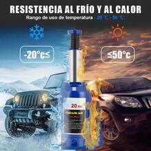 Gato Hidraulico Tipo Botella 20 Toneladas Para Carro 445mm - Azul - Ver 5