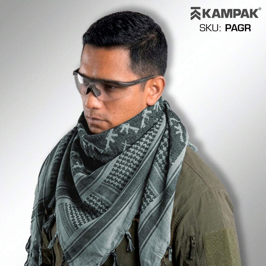 Polyester SCARF - Turkuaz mavisi - Görünüm 1