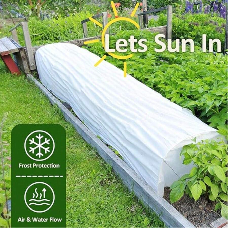 Winter Plant Frost Protection - Insulated Square Plant Cover, Made Of Windproof Fabric, Designed To Protect Fruit Trees And Potted Plants From Frost Damage And Animal Destruction