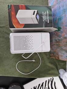 Air Purifiers For Bedroom, Portable Small HEPA Air Purifier For Pet Pollen Dander Hair Smell 20dB Air Cleaner For 20㎡ Office, Living Room, Kitchen - White - View 11