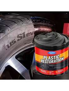 Car Tire Wax Gloss Blackener Durable Car Wash Shop Use Black Plastic Parts Dashboard Anti-Aging Repair Paste - Multicolor - View 4