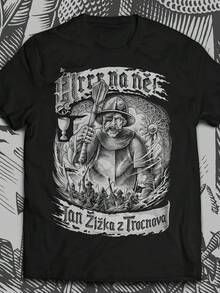 Men T-Shirts - 黑色 - 查看 1