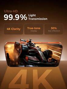 4pcs HD Tempered Glass Screen Protector, 9H High Hardness, High Definition Transparent, Anti-Collision Anti-Fingerprint, Compatible With Phone Cases, Compatible With Iphone 18 Pro Max/18 Pro/17 Pro Max / 17 Air / 17 Pro / 17 / 16 Pro Max / 16 Pro / 16 / 16e / 15 Pro Max / 15 Pro / 15 / 14 Pro Max / 14 Pro / 14 / 13 Pro Max / 13 Pro / 13 / 12 Pro Max / 12 Pro / 12 / 11 Pro Max / 11 Pro / 11 - Clear - View 3