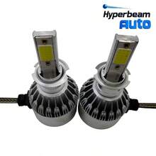 2pcs/Set Lampu Depan LED Mobil Sorot Jauh/Dekat H7 H4 10000LM Bohlam C6 H1 H9 H11 6000K Lampu Depan Mobil - C6 - View 16