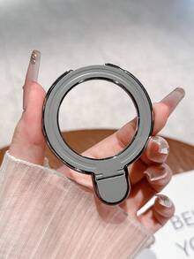 Car Phone Holder Compatible With Multiple Phone Models, Wireless Charging Back Adhesive Phone Case Universal Ring Holder - Multicolor - View 8