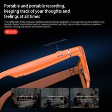 LOKMAT X01 Smart Glasses With Built-In ChatGPT, 8MP Camera, Supports 26 Languages AI Translation, Assistant And Voice Control, WiFi 4.0, Bluetooth 5.3, Smart Glasses - View 9