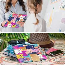 Plastic Clipboards, 9x 12.5 Clip Boards With Low Profile Clip, Cute Clipboard Clip Board Stardard A4 Letter Size Classroom, Office, Students, Women, Kids, With Notes, Colorful Cats - Colorful Cats - View 7