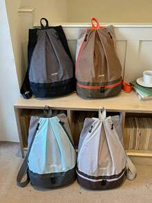 Sports Gym Bag Backpack With Shoes Compartment For School Yoga Hiking Outdoor Running - Multicolor - View 6