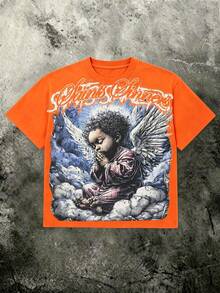 Women T-Shirts - 橘色 - 查看 1