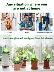 Plastic Automatic Watering Ball, Indoor/Outdoor Plant Simple Drip Irrigation System, No Pressure Sprayer Needed, Suitable For Flowers And Vegetables - Multicolor - View 5