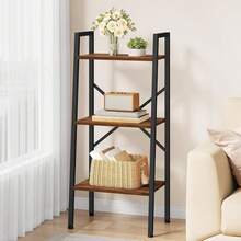 Ladder Shelves - Brown - View 1