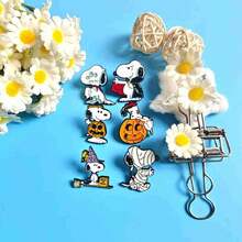 1pc 2026 New Snoopy Halloween Brooch, Fun Casual Accessory Suitable For Clothing, Pencil Case, Bag Decoration, Small And Unique, Surprise Gift For Friends And Family (Random Style) - Multicolor - View 5