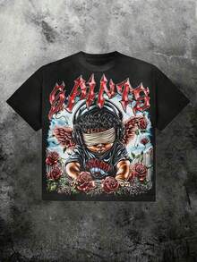 Women T-Shirts - Black - View 1