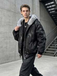 Men Down Coats - Black - View 3