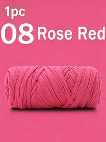6pcs-3set Premium T-Shirt Yarn 200g/Pc High Elastic Soft Polyester Yarn, Suitable For DIY Crochet Bags, Baskets, Mats, Slippers, Dolls, Multi-Color Holiday Crochet Handmade Yarn, Multi-Functional Knitting Accessories, Large Ball Pack - Multiple Styles - View 14