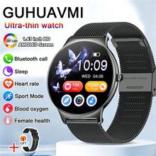 KENPANG Jam Tangan Pintar Ultra Tipis 7,9 mm untuk Wanita, Layar Sentuh Penuh AMOLED 1,43 inci, Monitor Detak Jantung & Tidur, Mode Multi-Olahraga, Melakukan/Menjawab Panggilan, Pelacak Kebugaran Wanita, Kontrol Musik, Cuaca, Angkat untuk Mengaktifkan Layar, Kamera Jarak Jauh, Kompatibel dengan iOS dan Android - View 16