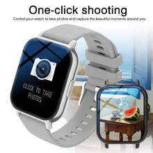 Smart Watch - High-Definition Display, Wireless Calling, Customizable Wallpaper. Fitness, Reminders, Music Control. - Multicolor - View 5