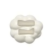 1個現代黑白遙控器收納盒，軟墊頂蓋，省空間，具備收納功能的裝飾遙控器架，辦公室裝飾、居家裝飾、桌面裝飾、房間裝飾 - 多色 - 查看 12