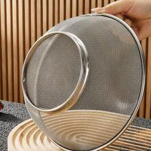 Stainless Steel Kitchen Strainer Basket, Durable Fruit & Vegetable Filter, Multi-Functional Food Strainer & Drainer, Water-Boiling Vegetable Basket, Noodle Cooking Strainer, Practical Home Cookware Accessory, Suitable For Home Kitchen Washing, Draining Or Fruit & Vegetable Cleaning, Ideal Choice For Home & Restaurant - Multiple Sizes - View 6