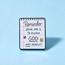 Funny Quote Lapel Enamel Pins And Brooches Badge Pins For Backpacks Bags Backpack Cool Decoration Friend For Gifts - Multicolor - View 5