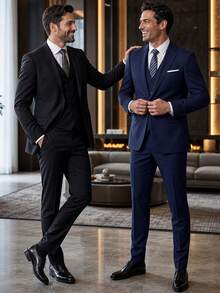 Men Suits - Mavi - Görünüm 10