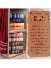 Bath Towel Set 4 Pieces 100% Cotton Thick Super Soft Terry Excellent Absorption New Premier Valletex - 綠色 - 查看 6