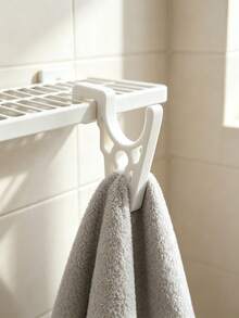 2/4pcs Drill-Free Radiator Hooks, Multi-Functional Hooks For Hanging Towels And Clothes, Space-Saving, Suitable For Bedroom, Bathroom, Kitchen, Lightweight Laundry Storage Solution, Quick Installation Drying Rack, Multi-Functional Clothes Hanger For Apartment Living - Multicolor - View 4