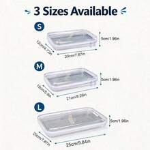 PVC Zipper Storage Bag - White, Transparent And Stackable - For Organizing Baby And Maternity Supplies; Suitable For Travel And Nursery Organization. - Multicolor - View 2