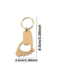 1/15/30 Sets Personalized Bottle Opener Keychain Set, Includes Gauze Bag, Card And Hemp Rope, Multi-Functional High Decorative , Wedding Gift, Party Favors, Bulk Wedding Favors - Multicolor - View 2