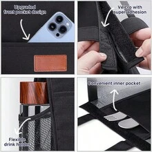 1 Pc Large Capacity Leakproof Insulated Handheld Oxford Cloth Cooler Lunch Tote Bag For Commute & Picnic - Multicolor - View 10