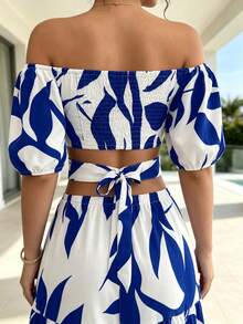 Women Midi Dresses - Blue - View 7