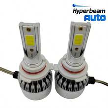 2pcs/Set Lampu Depan LED Mobil Sorot Jauh/Dekat H7 H4 10000LM Bohlam C6 H1 H9 H11 6000K Lampu Depan Mobil - C6 - View 15