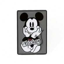 Disney 2件裝可愛米奇鼠復古琺瑯胸針，卡通老鼠金屬領飾針，適合衣服、包包裝飾禮物 - R - 查看 7