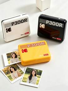 Kodak Mini3 Retro 復古照片印表機，家用旅遊便攜隨身，手機藍牙一鍵連接，熱昇華高清彩照沖印、自動覆膜，節日生日結婚送禮 - 彩色 - 查看 2