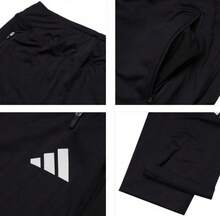 Adidas Celana panjang wanita terbaru untuk lari, kebugaran, latihan, bernapas, kasual, dan model meruncing. - Hitam - View 6