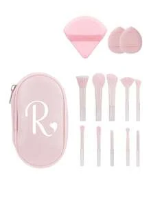 Professional Makeup Brush Set, Includes Foundation Brush, Concealer Brush, Eyeshadow Brush, Eyebrow Brush, Storage Bag, Soft Bristle Design, Essential Makeup Brushes, Perfect For Makeup Application, Covers Blush Brush, Foundation Brush, Eyeshadow Brush, Lip Brush And More, Suitable For Eyeshadow, Foundation And BB Cream Application, Designed For Beginners And Makeup Enthusiasts - Multicolor - View 13