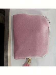 Travel Jewelry Box Portable Jewelry Storage Bag Hanging Zipper Jewelry Pouch Makeup Bag Workplace Commute Jewelry Key Card Cosmetics Storage Bag 6-Layer Storage Space Can Hold Bracelets Anti-Scratch Small Storage Box - Multicolor - View 5