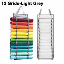 Flat & Vertical Files - 12 Light Gray Grid - View 1