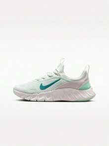 Sepatu Kasual Remaja NIKE FREE RIDE (GS) Low-Top IO1642-300 - putih hijau - View 1