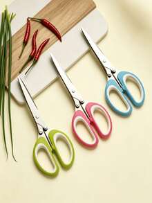 Multi-Layer Stainless Steel Chive Cutter, Portable Multi-Blade Kitchen Herb Scissors, Quickly Chop Chives And Parsley, Suitable For Christmas, Kitchen Use, Kitchen Accessories, Kitchen Scissors, Home Decor, Kitchen Decor, Knife Set, Halloween - Multiple Styles - View 4