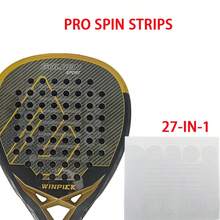 Băng quấn tăng xoáy chuyên nghiệp cho vợt Padel, tăng khả năng xoáy và kiểm soát, phù hợp cho mọi loại vợt, phụ kiện thiết yếu cho Padel - Nhiều màu - Xem 2
