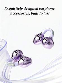 Earphone Bluetooth Jepit, Desain Terbuka, Kualitas Suara Unggul, Panggilan Bebas Genggam, Cocok untuk Perjalanan dan Olahraga, Multifungsi dan Bergaya, Kompatibel dengan Ponsel Pintar dan Komputer, Sempurna sebagai Hadiah Ulang Tahun atau Kencan - View 5
