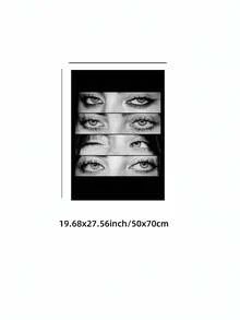 1件無框 Y2K 世界巨星海報，歌手音樂牆面藝術，適用臥室、宿舍、派對，返校季復古趣味禮物 - 多色 - 查看 13
