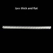 Set Of Transparent Ring Size Adjusters, Invisible Spiral Wrap Adjustable Ring Elastic, Multiple Combinations Available - A - View 9