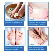 Rozino 100g Urea Hand And Foot Cream, Continuous Nourishment, Soothes Dry And Rough Skin, Softens Cuticles, Large Capacity Moisturizing Cream, Suitable For Hands And Feet, Unisex - Honey - View 6