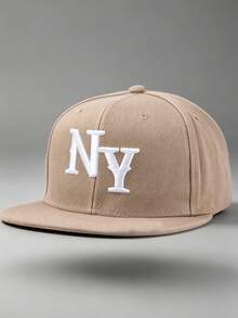 1pc Men's Gothic Letter "NY"Embroidered Hats For Men Adjustable Hats, UV Protection Sun Hat, Perfect For Casual Wear, Parties, Travel, And Holiday Gifts,The Best Gift For Mom And Loved Ones - Multicolor - View 7