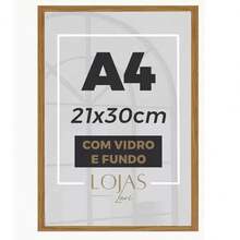 A4 Frame 21x30cm With Glass Certified Photography Printing - 鏽棕色 - 查看 4