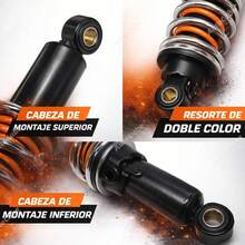 Bicycle Shock Absorbers - Black - View 4
